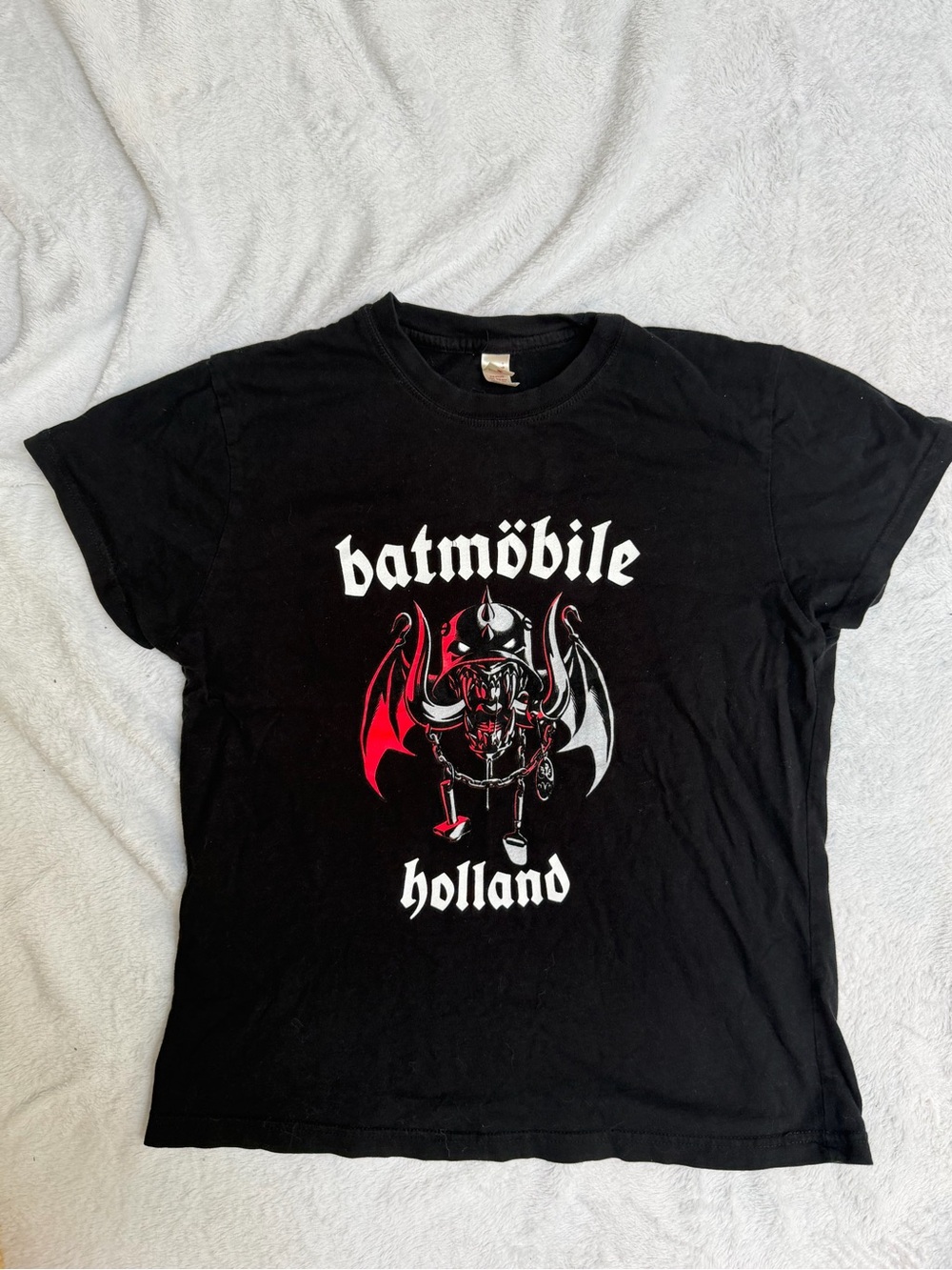 Batmobile Holland Psychobilly Band Anvil Graphic T-Shirt